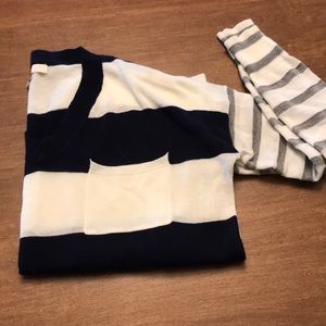 Striped sweater size small
